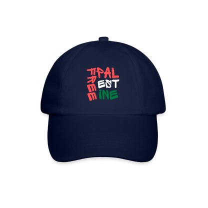 Casquette - Free palestine - bleu/bleu