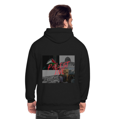 Sweat-shirt à capuche unisexe - noir