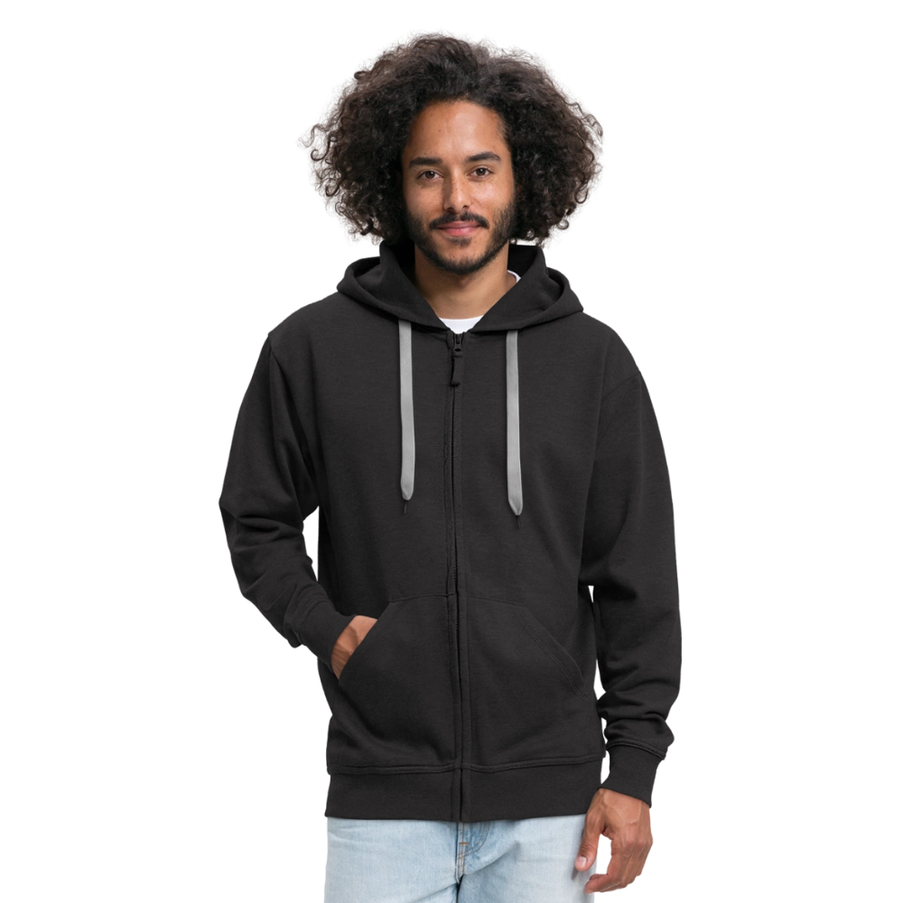 Veste à capuche Premium Homme - noir