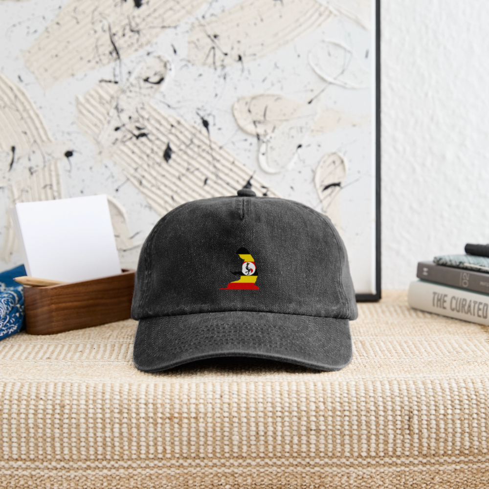 Casquette vintage décontractée - noir vintage
