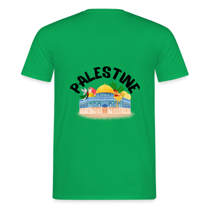 T-shirt Homme - PALESTINE - vert