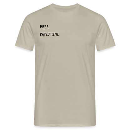 T-shirt Homme - PALESTINE - beige sable