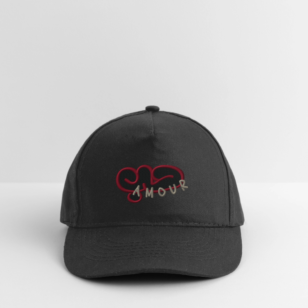 Casquette classique bio - Amour - gris graphite