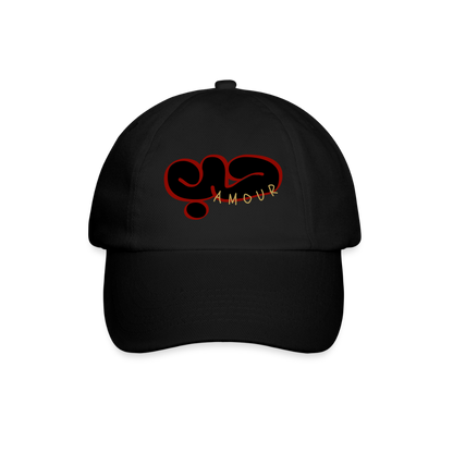 Casquette - Amour - noir/noir