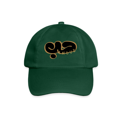 Casquette - Amour - vert bouteille