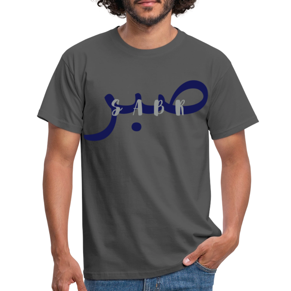 T-shirt Homme - SABR (VELOUR) - charbon