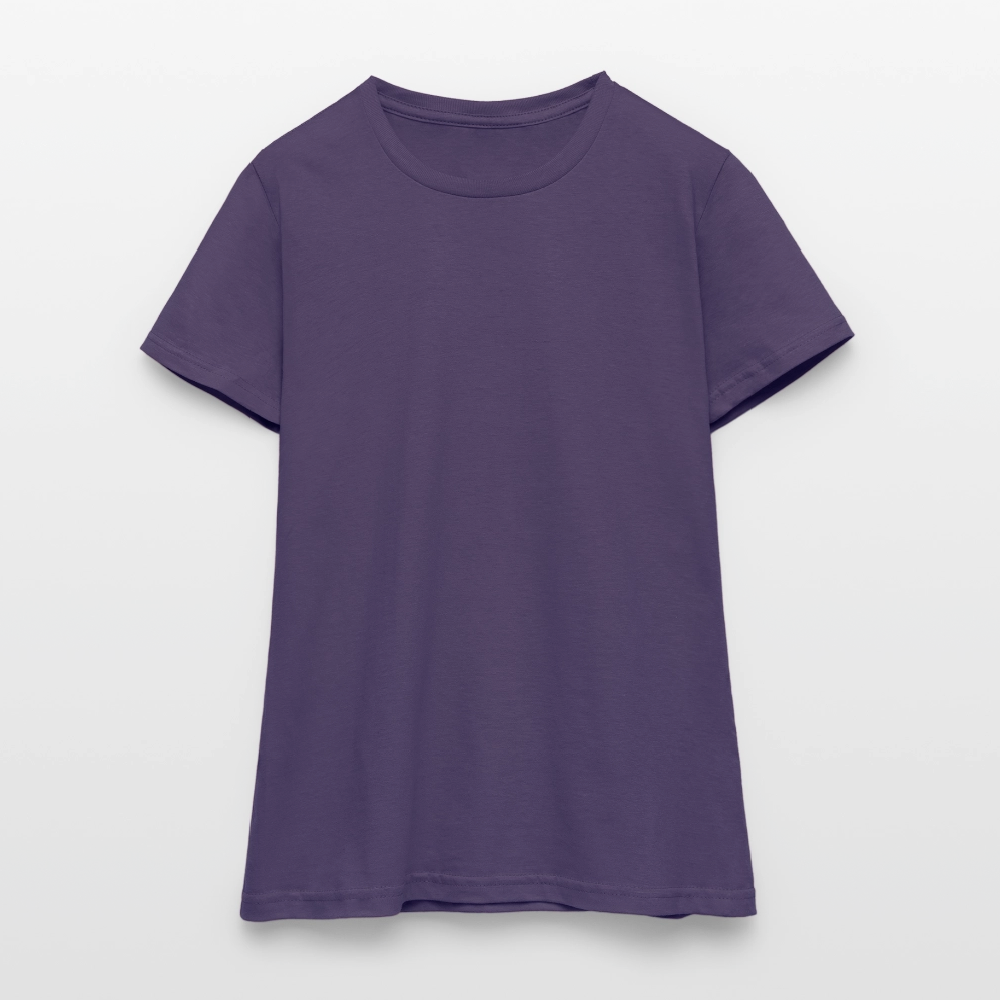 T-shirt Femme - violet foncé