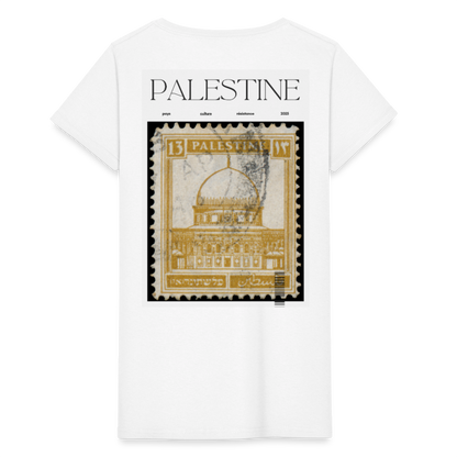 T-shirt Femme - Timbre - blanc