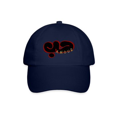 Casquette - Amour - bleu/bleu