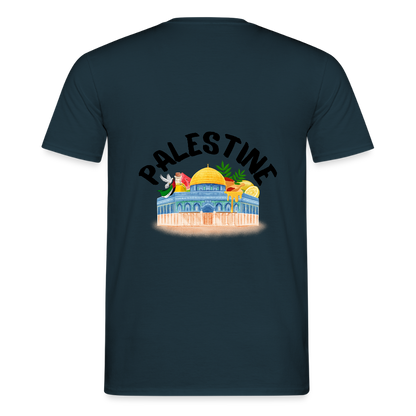 T-shirt Homme - PALESTINE - marine