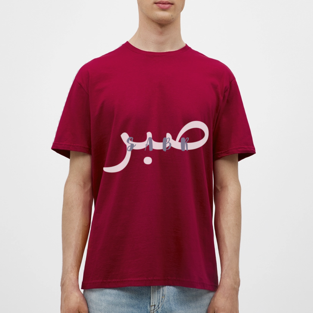 T-shirt Homme - SABR - rouge brique