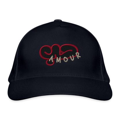 Casquette classique bio - Amour - marine