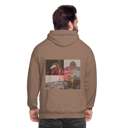Sweat-shirt à capuche unisexe - moka