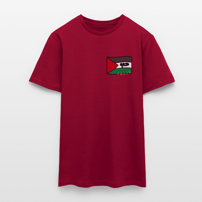 T-shirt Homme - rouge brique
