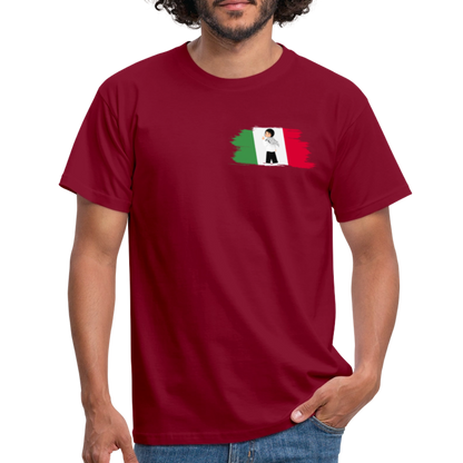T-shirt Homme - rouge brique