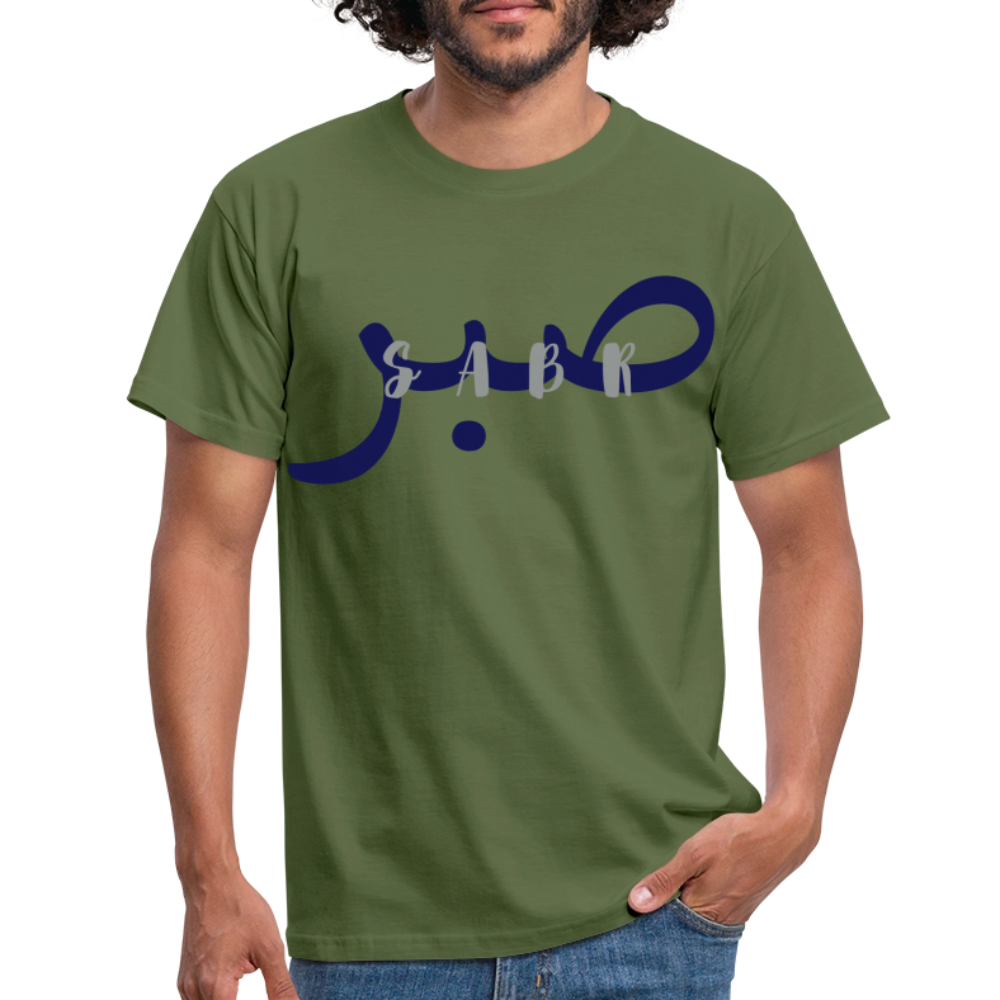 T-shirt Homme - SABR (VELOUR) - vert militaire