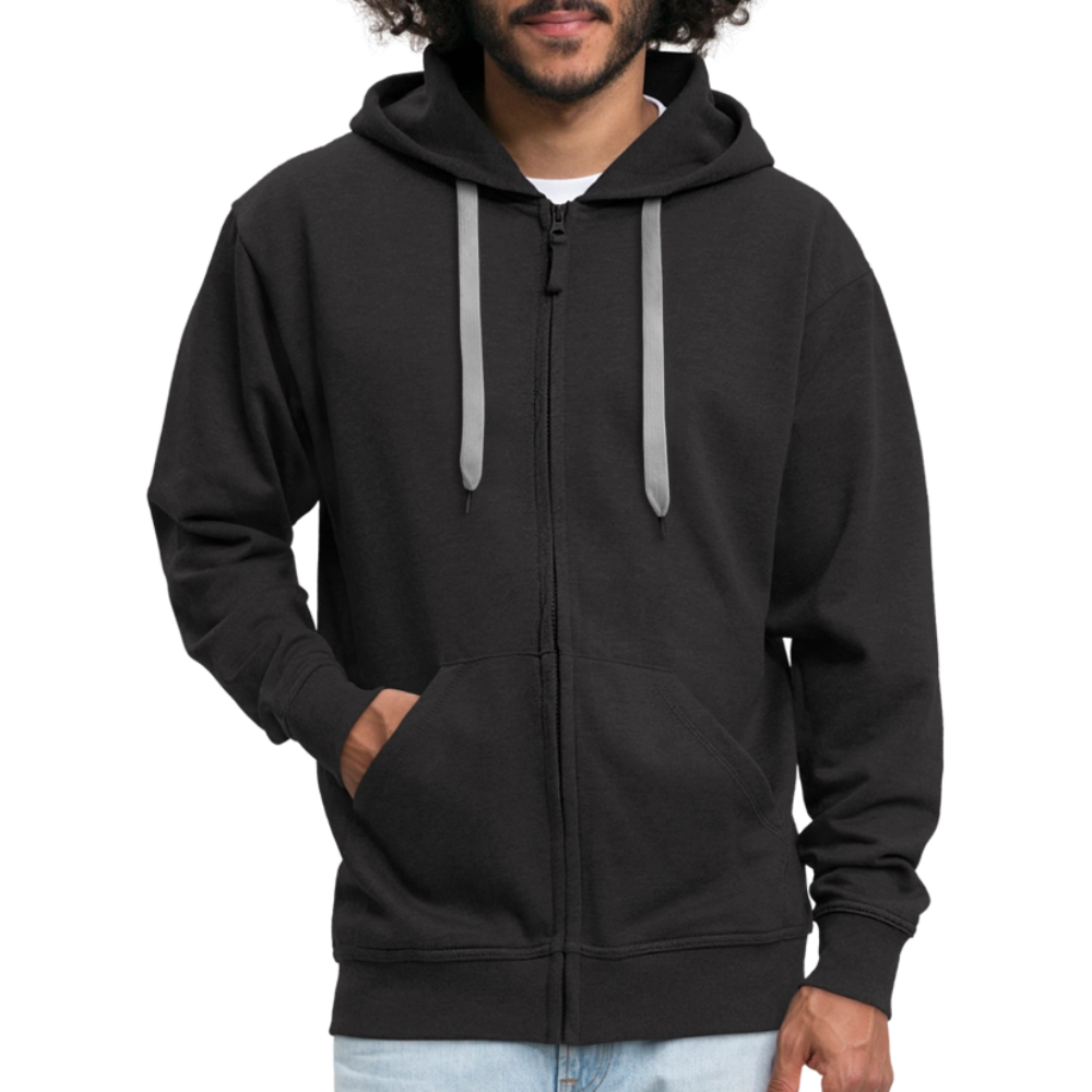 Veste à capuche Premium Homme - noir