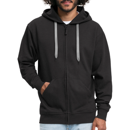 Veste à capuche Premium Homme - noir