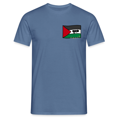 T-shirt Homme - bleu pigeon 