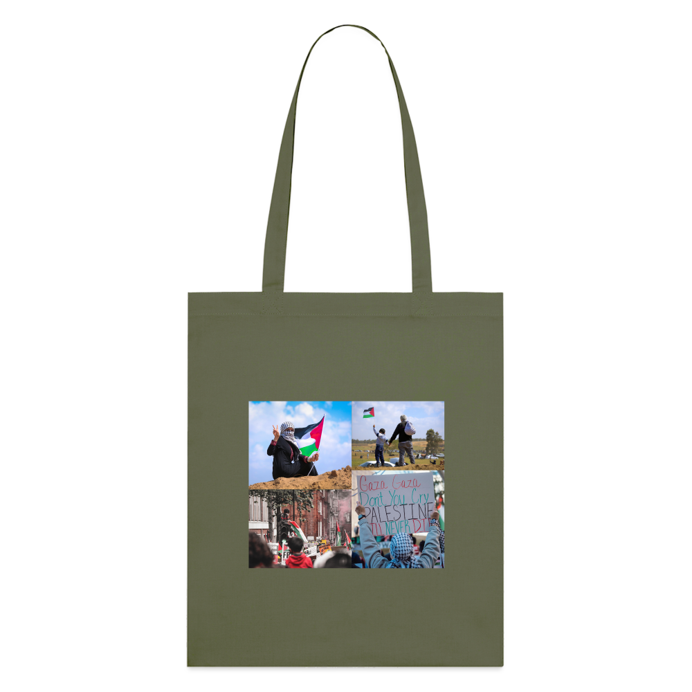 Tote bag bio - kaki