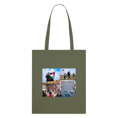 Tote bag bio - kaki