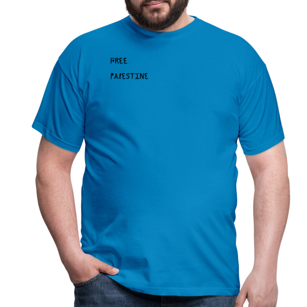 T-shirt Homme - PALESTINE - bleu royal