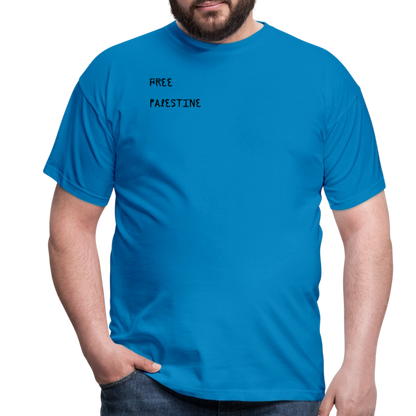 T-shirt Homme - PALESTINE - bleu royal