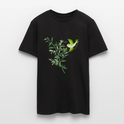 T-shirt Homme - Oiseau - noir