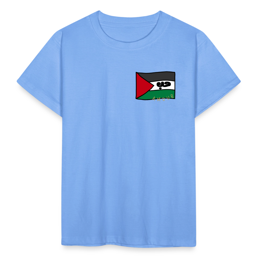 T-shirt Enfant - bleu ciel