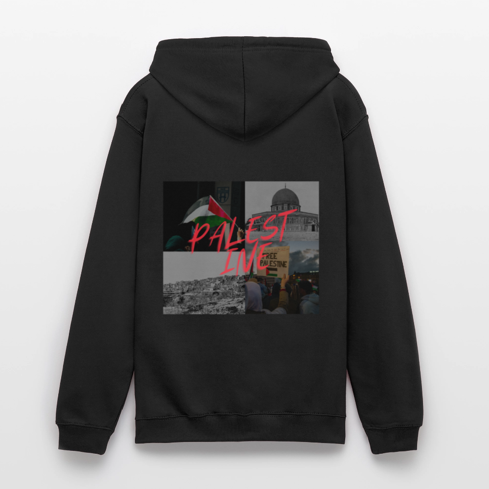 Sweat-shirt à capuche unisexe - noir