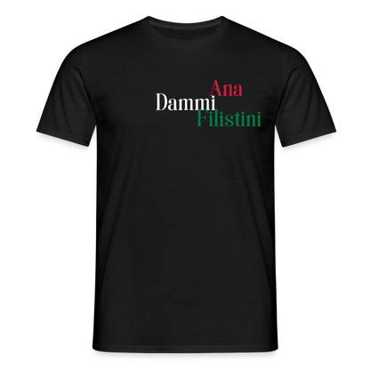 T-shirt Homme - noir