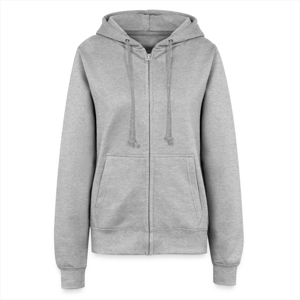 Veste à capuche Femme - gris chiné