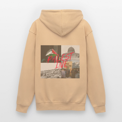 Sweat-shirt à capuche unisexe - pêche