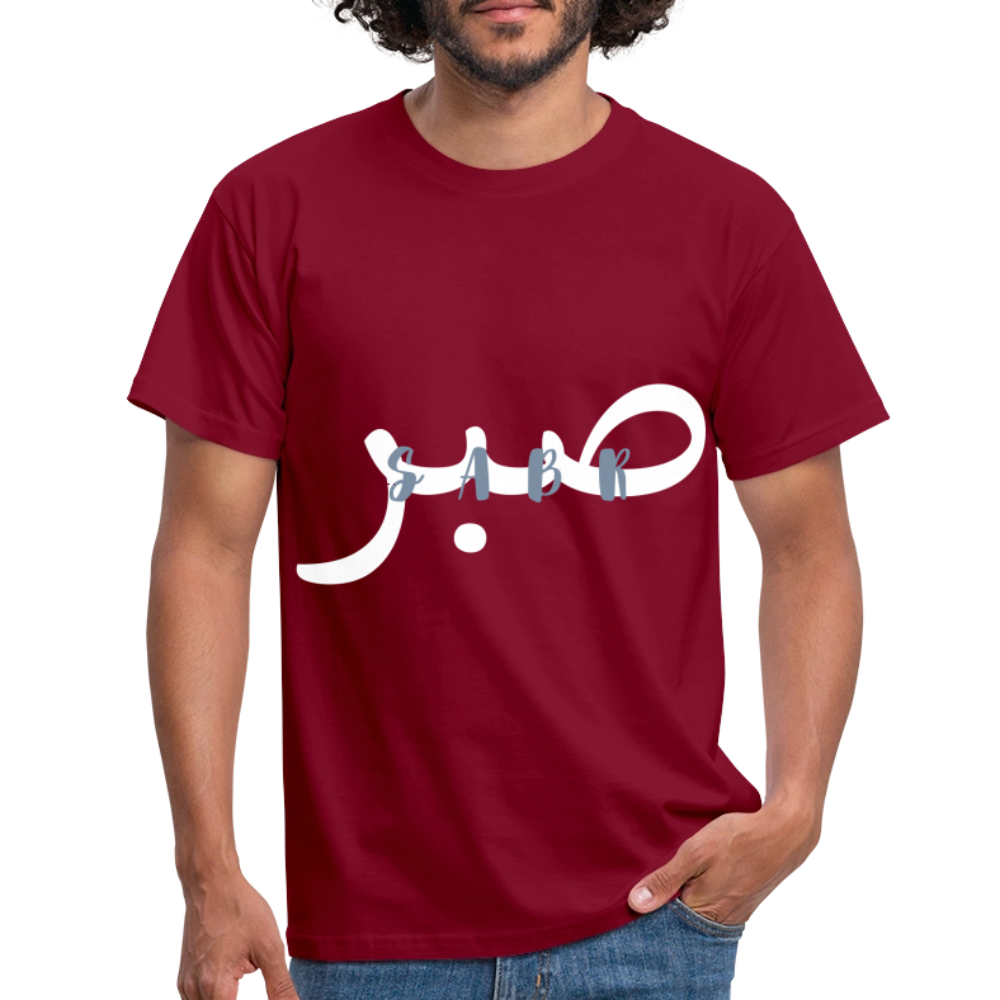 T-shirt Homme - SABR - rouge brique