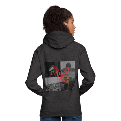 Sweat-shirt à capuche unisexe - charbon