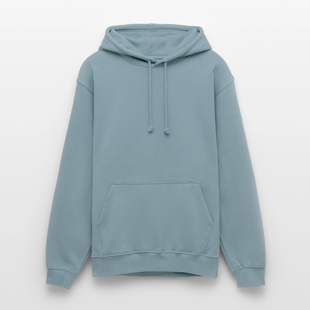 Sweat-shirt à capuche unisexe - bleu fumée