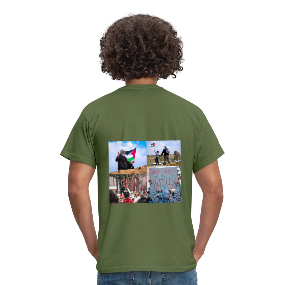 T-shirt Homme - vert militaire