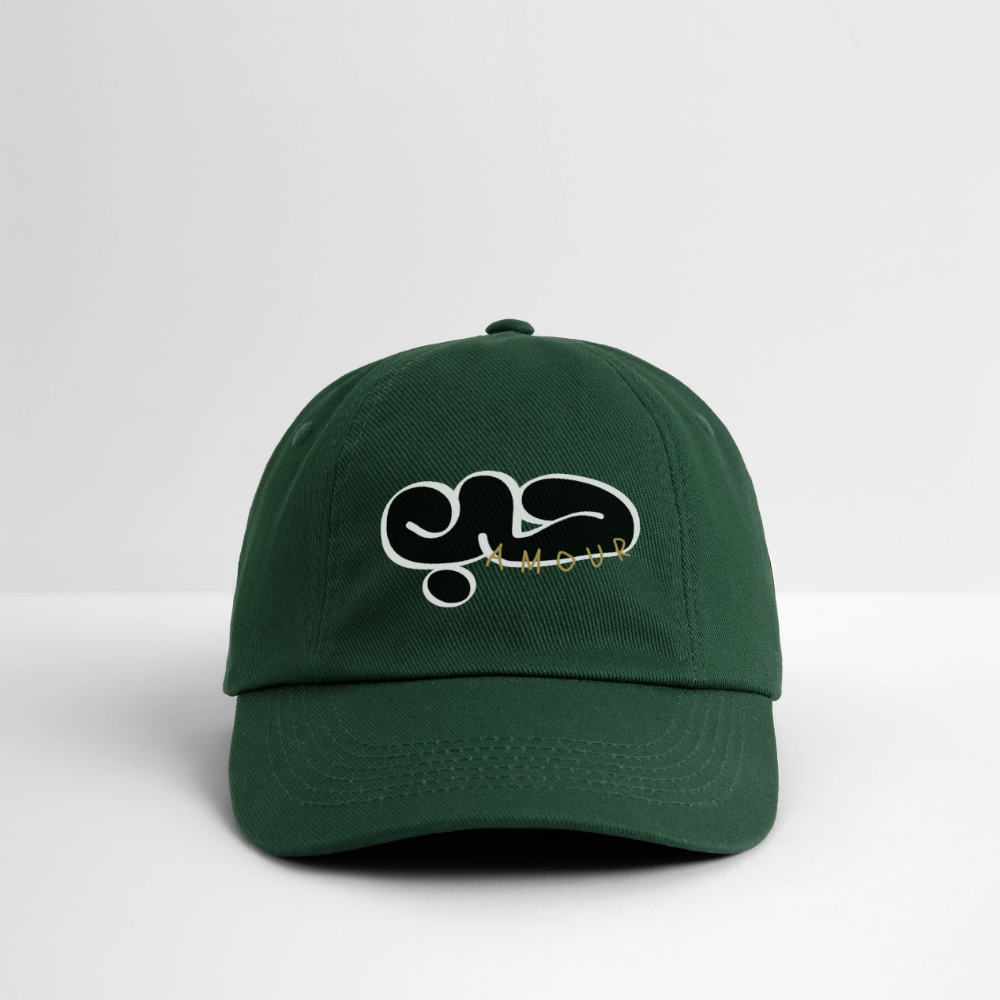 Casquette - Amour - vert bouteille