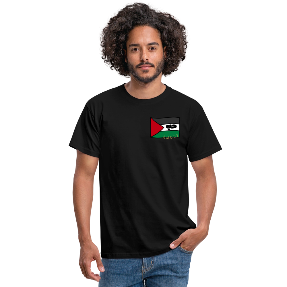 T-shirt Homme - noir