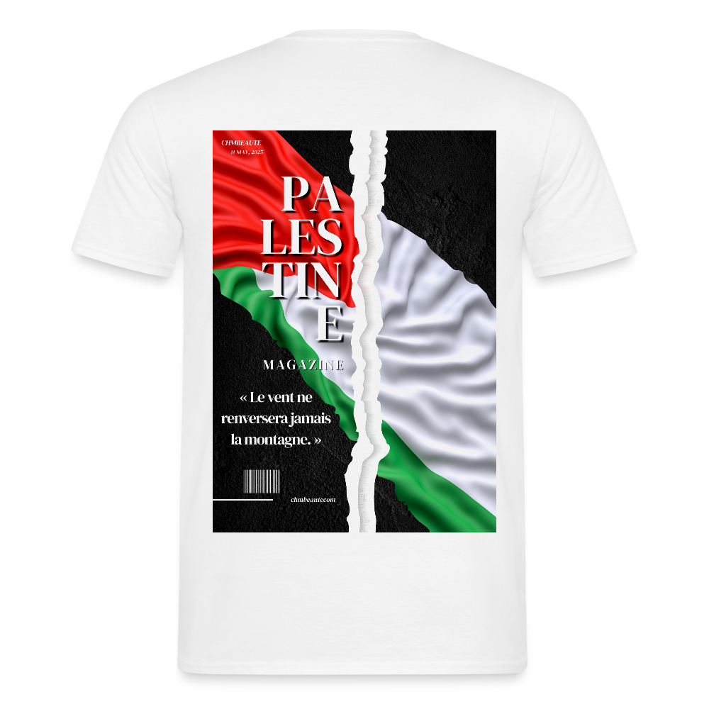T-shirt Homme - MAgazine - blanc