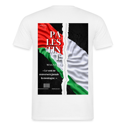T-shirt Homme - MAgazine - blanc