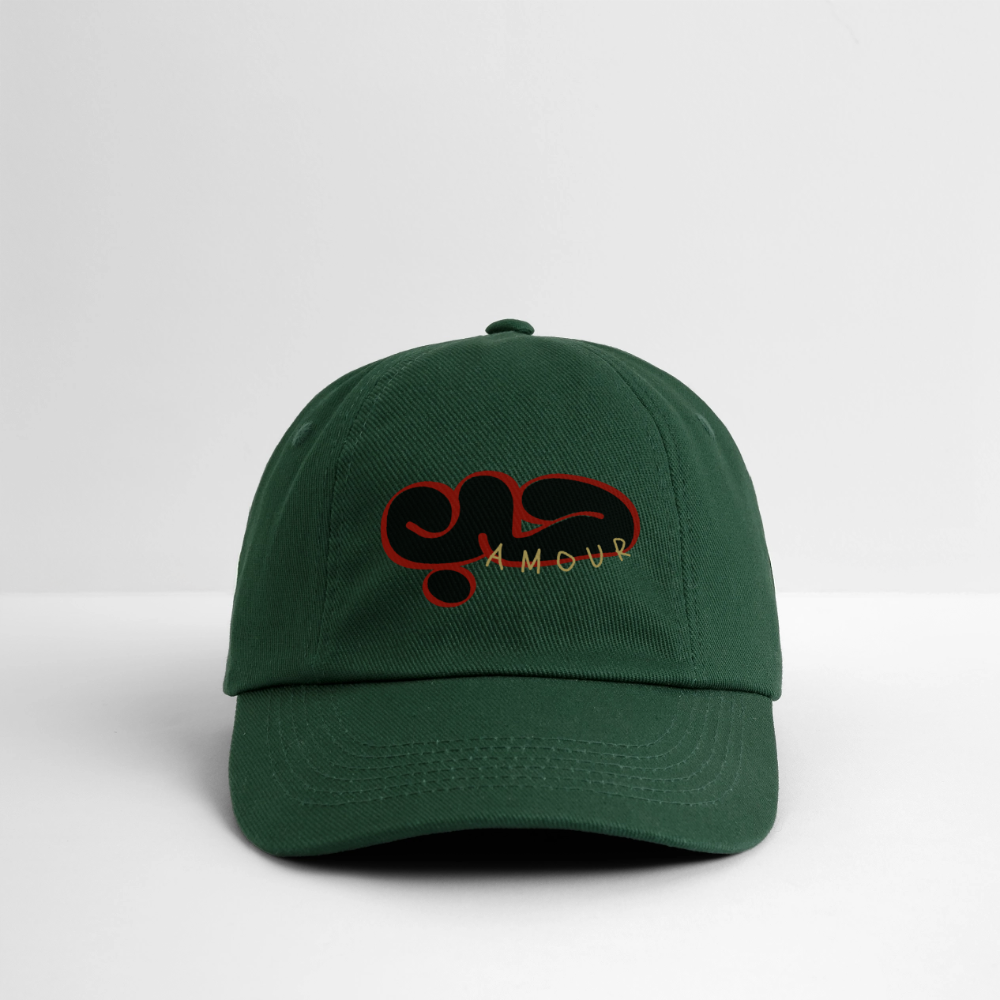 Casquette - Amour - vert bouteille