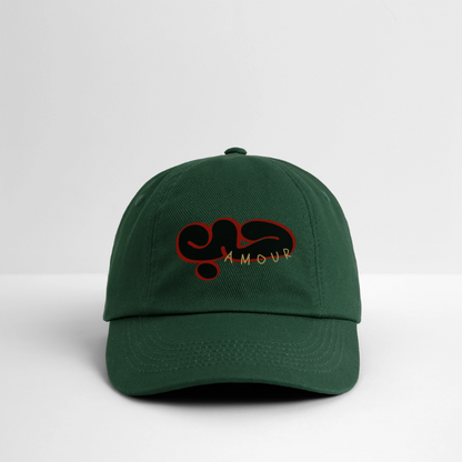 Casquette - Amour - vert bouteille