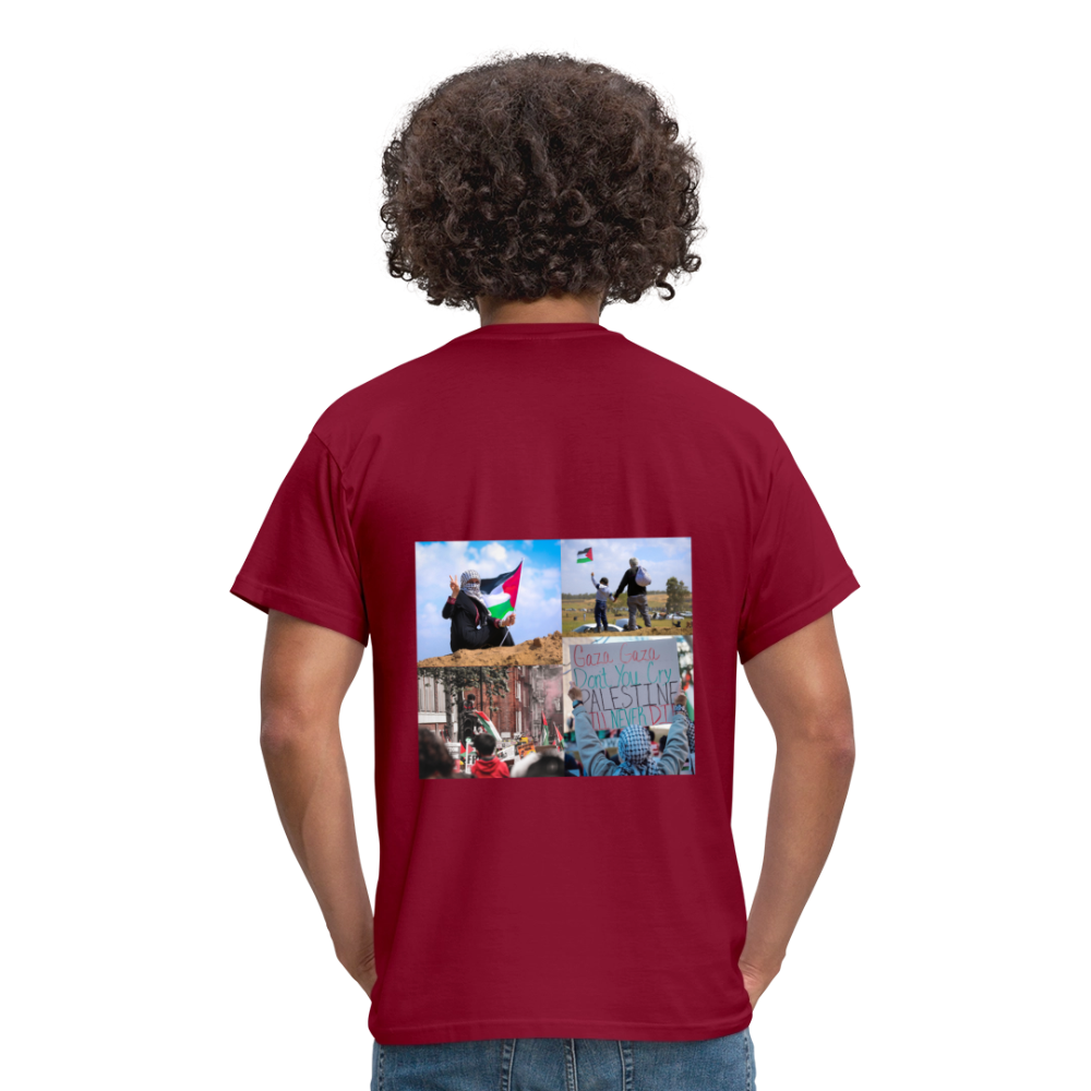 T-shirt Homme - rouge brique