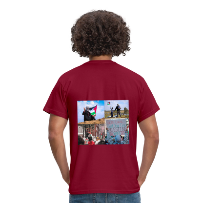 T-shirt Homme - rouge brique