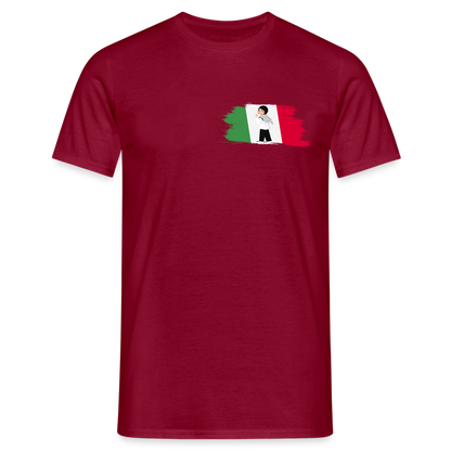 T-shirt Homme - rouge brique