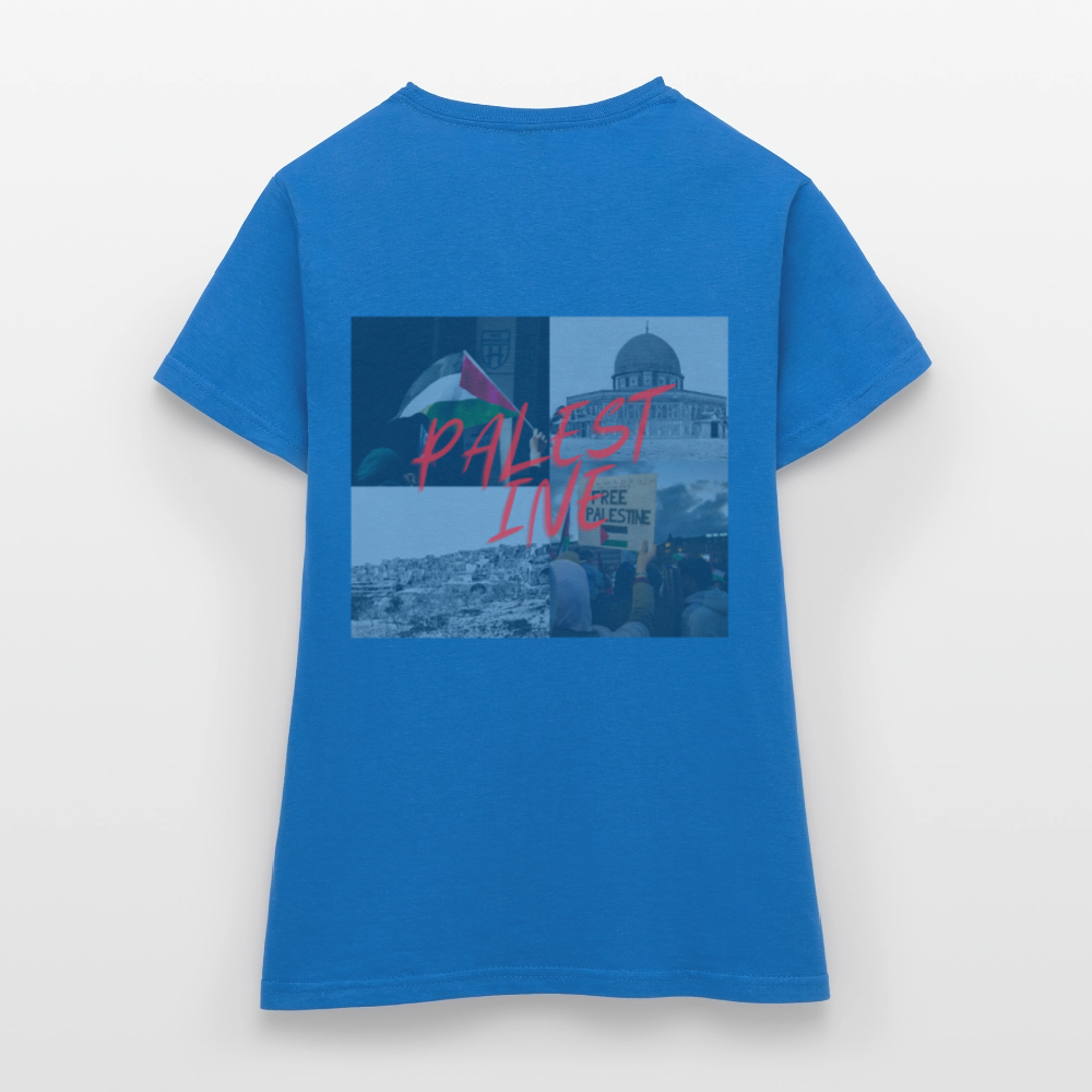 T-shirt Femme - bleu royal