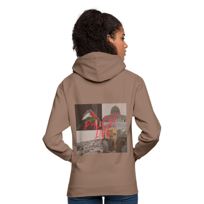 Sweat-shirt à capuche unisexe - moka