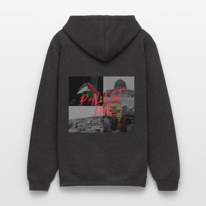 Sweat-shirt à capuche unisexe - charbon