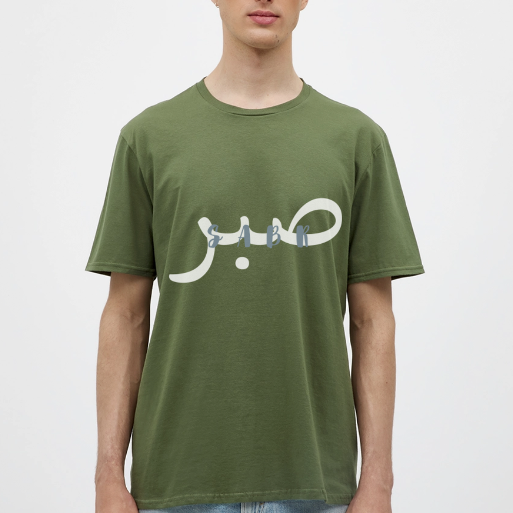 T-shirt Homme - SABR - vert militaire
